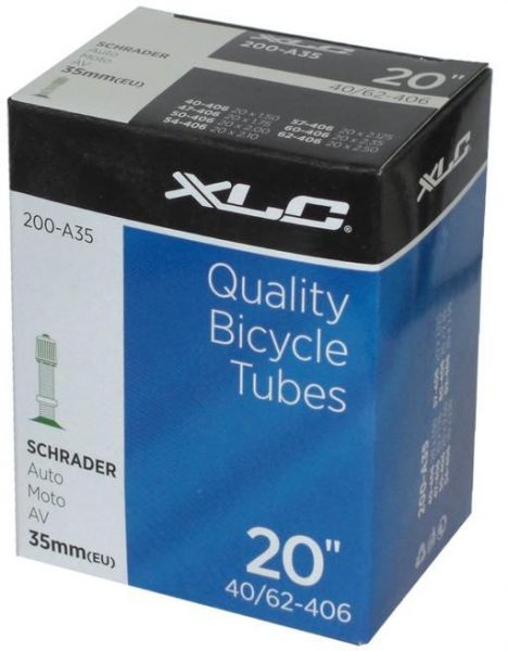 XLC 20x1.5-2.5 40-62-406 AV 33 mm Fahrradschlauch